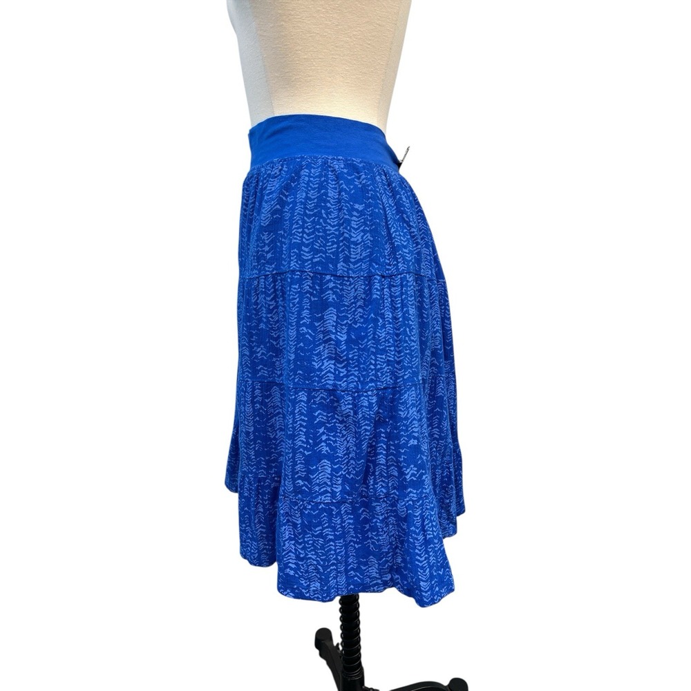 Fresh Produce Peri Blue Lined Skirt- Size Large - Picture 4 of 10